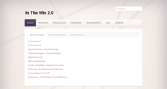 Desktop Screenshot of inthemix.fr